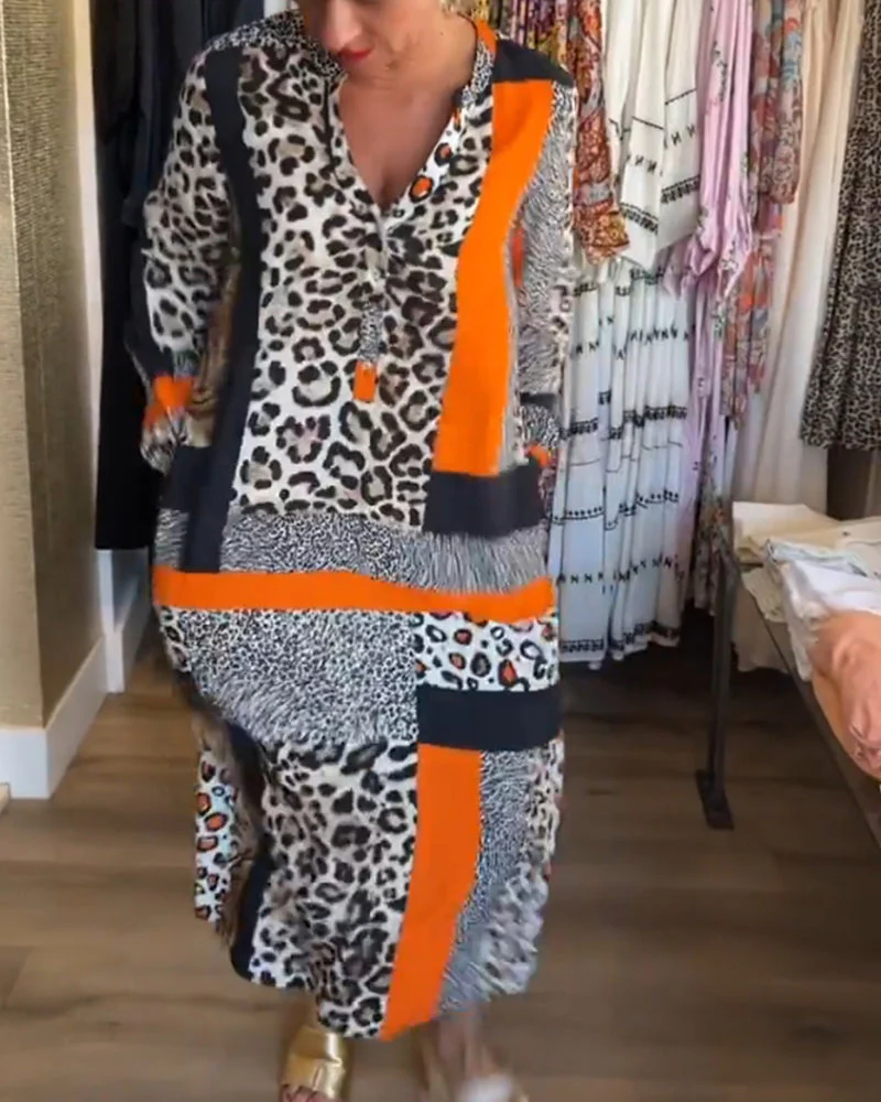 Sally | Jurk met luipaardprint - Afbeelding 6