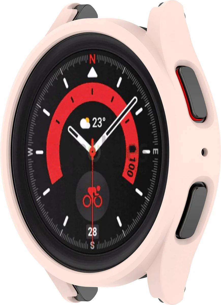 Bumper voor Galaxy Watch 5 Pro (45 mm) - Lichtroze - Afbeelding 3