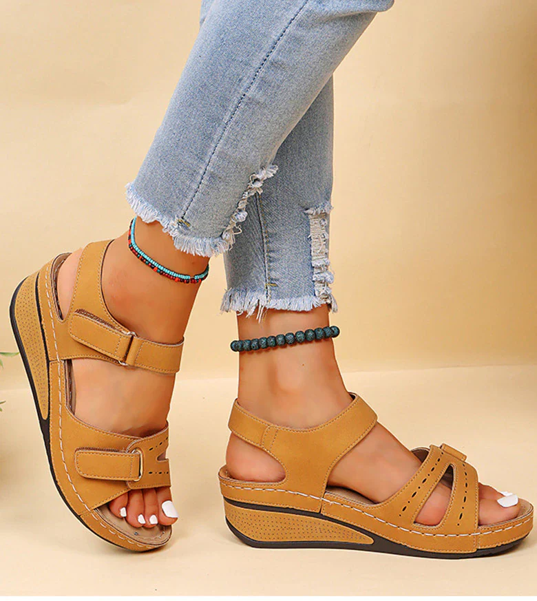 Dames Minimalistische Platte Sandalen - Lucie - Afbeelding 9
