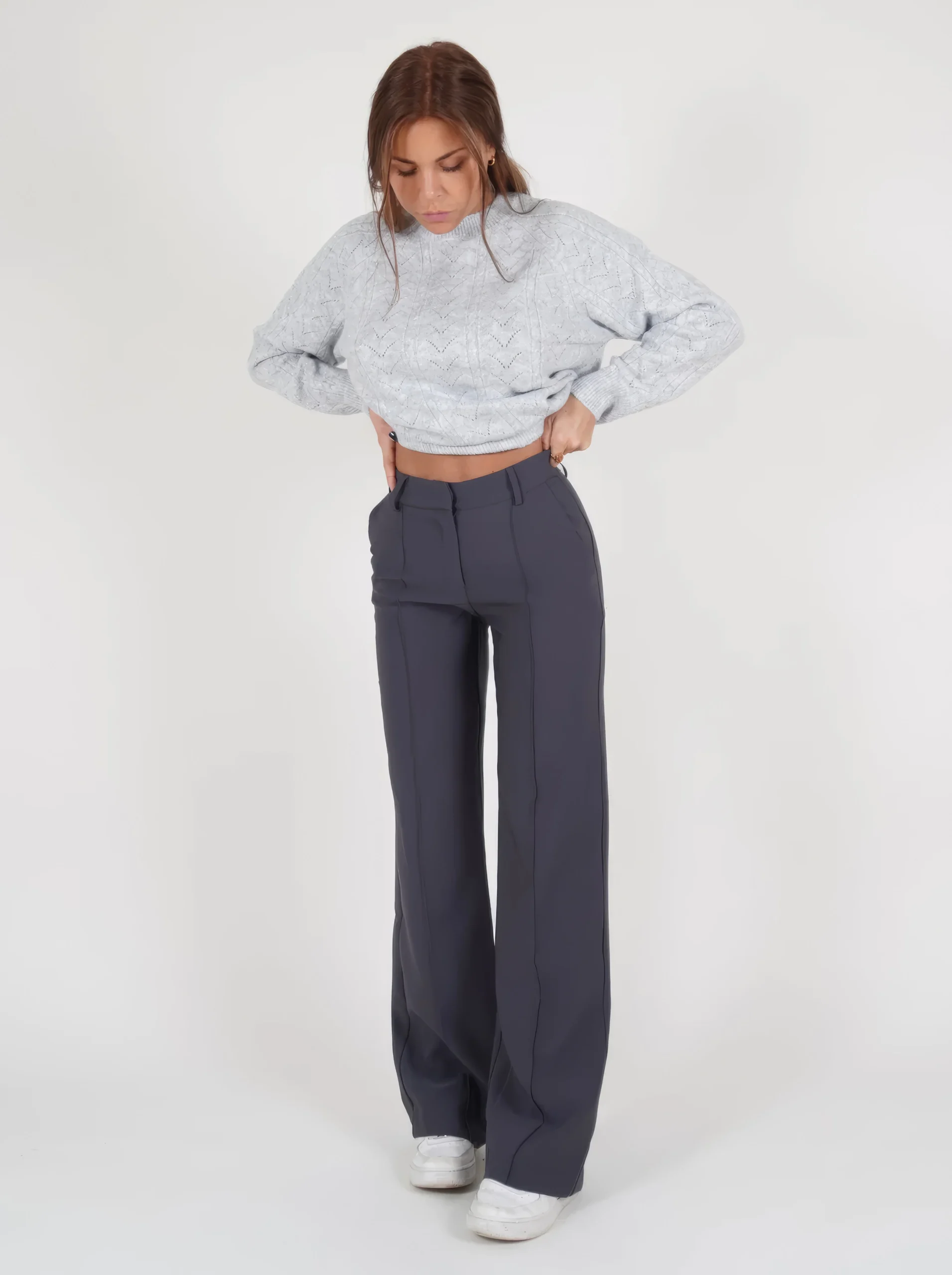 High waist pantalon dames | Rechte pijpen & flatterend silhouet - Afbeelding 7