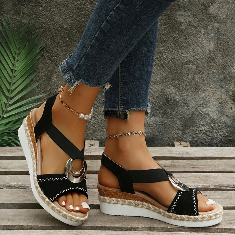 Senna | Dames Sleehakken Sandalen Zomer - Afbeelding 3