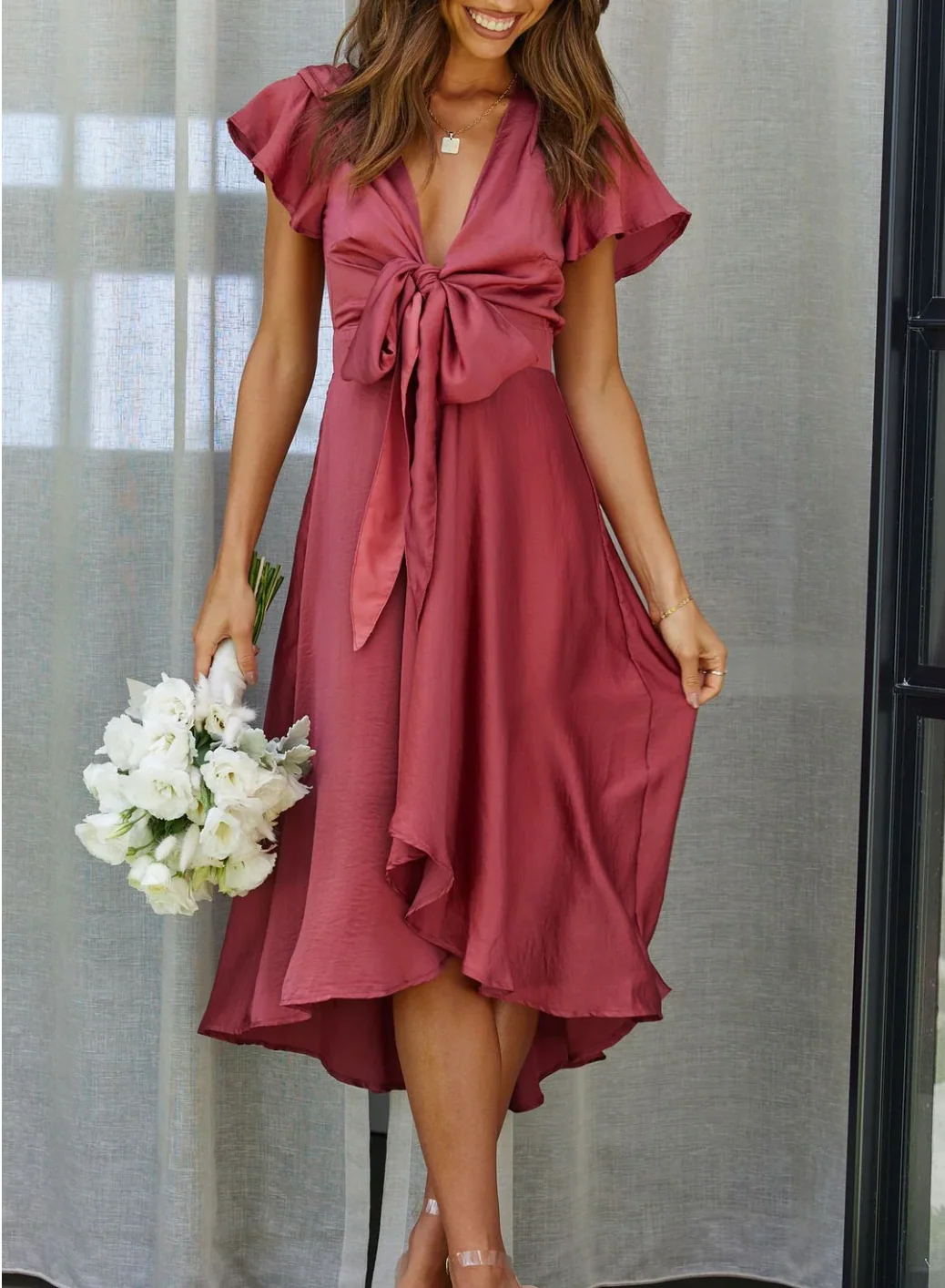 Jacqueline - Elegante Jurk - Afbeelding 3