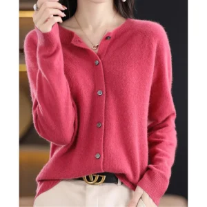 Truien dames | Vest | O-hals & knoopsluiting voor tijdloze warmte